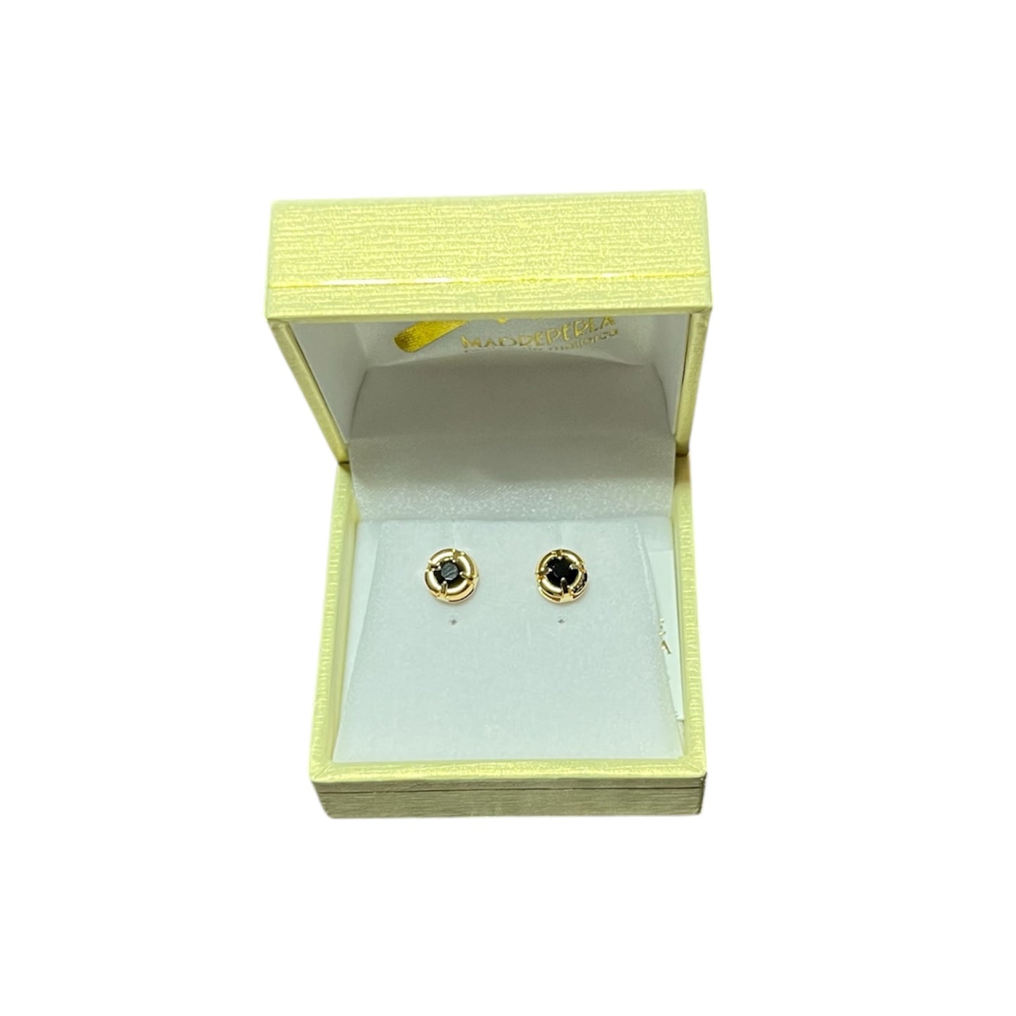 Aros de Mallorca enchapado en oro 18K Cristales Swarovski