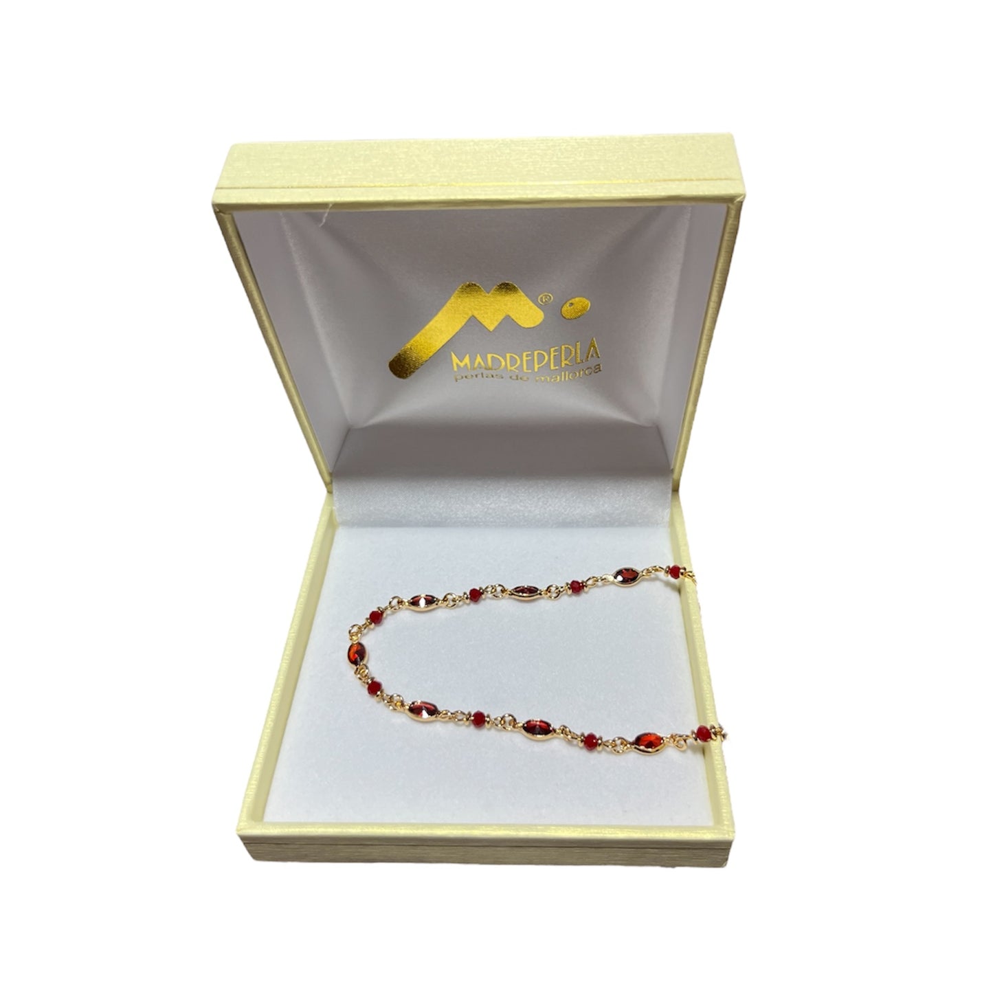 Collar Swarovski Rubí 40cm