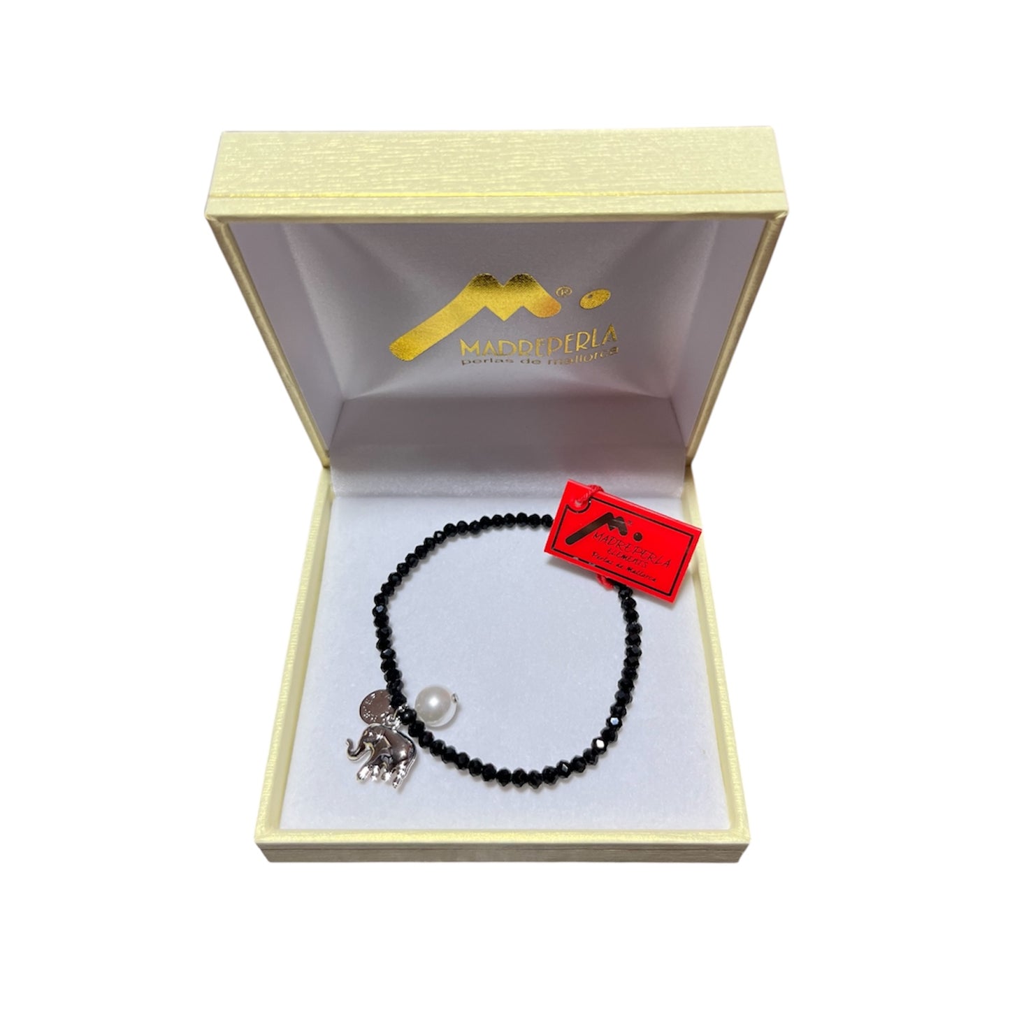 Pulsera con Cristales Abalorio Onix Tornasol