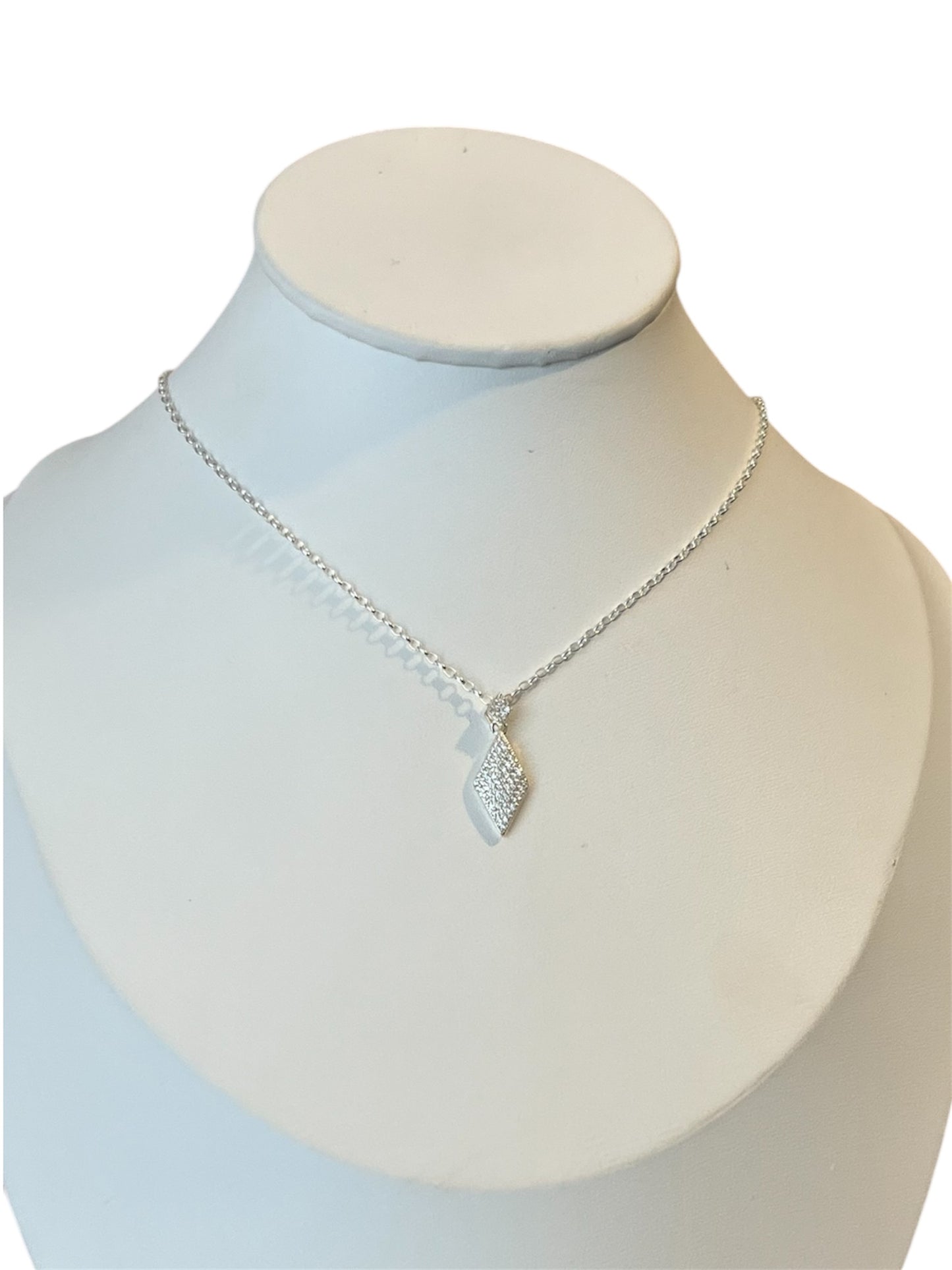 Collar Plata 925 Largo con micro circones