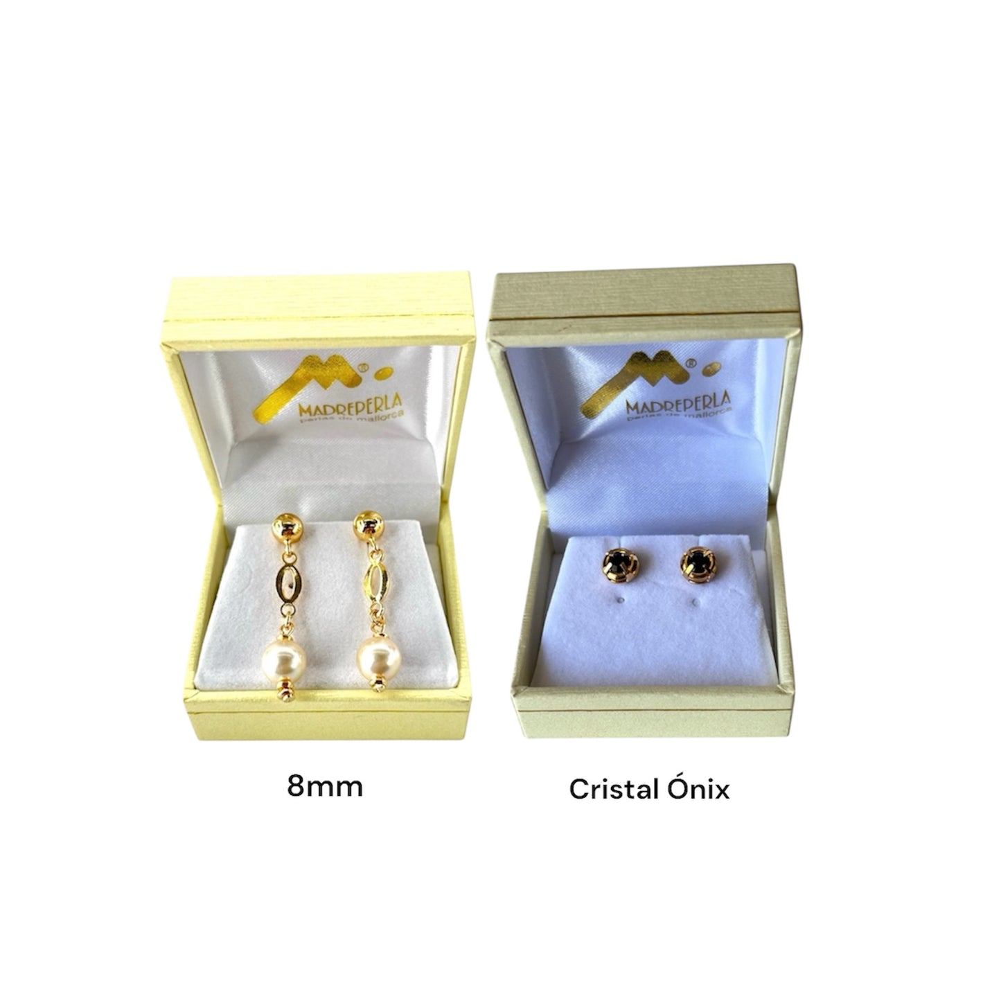 Set Aros largos Rombo mas Aros Cristal Swarovski