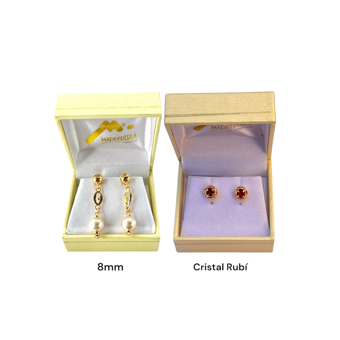 Set Aros largos Rombo mas Aros Cristal Swarovski