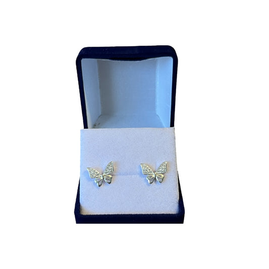 Aros Mariposa con micro circones