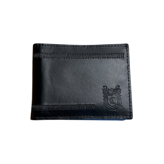 Billetera de Cuero Negro - Colombiano