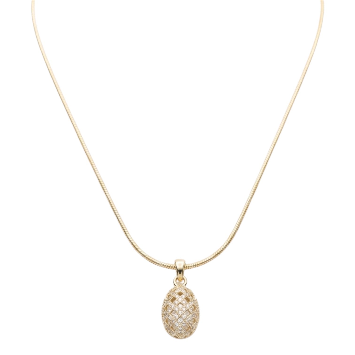 Collar Ostra pequeño Bañado en oro 18k, joyería Mare Rosato