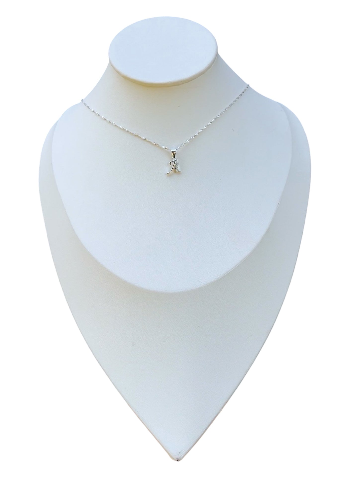 Collar Plata 925 Inicial - Letra