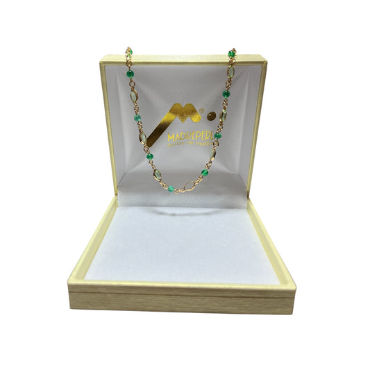 Collar Swarovski Esmeralda 40cm