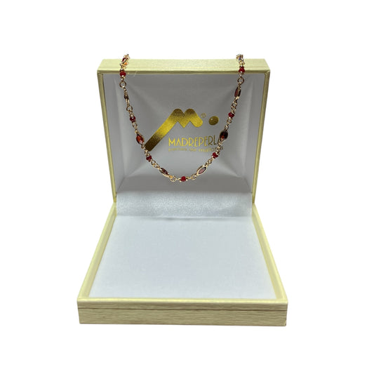 Collar Swarovski Rubí 40cm
