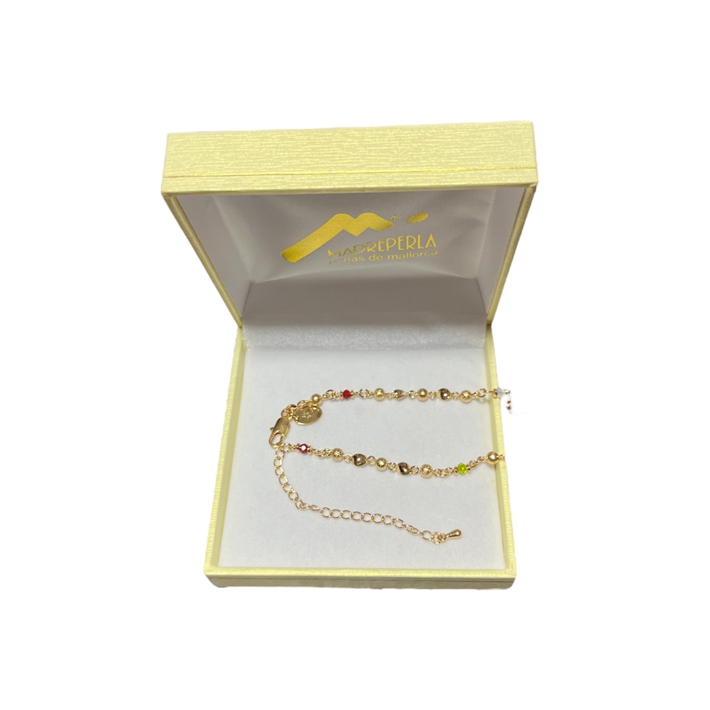 Collar Swarovski Varias Enchapado en Oro 18k, joyería Mare Rosato