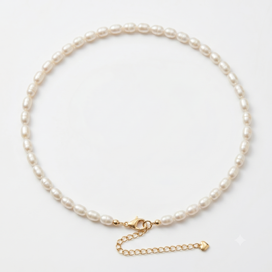 Collar de Perlas de Rios Natural