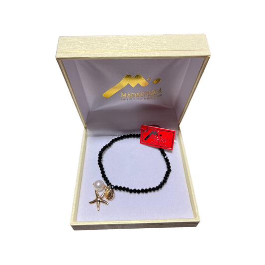 Pulsera con Cristales Abalorio Onix Tornasol
