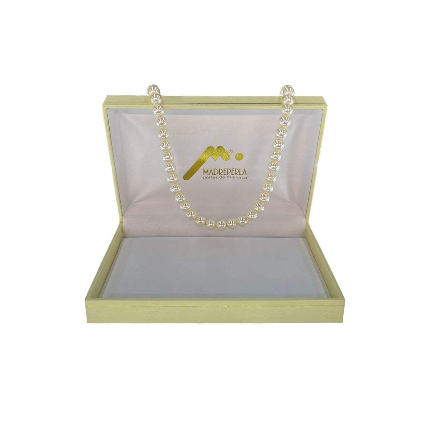 Set de Collar de Perlas 8MM mas Pulsera 19 cm