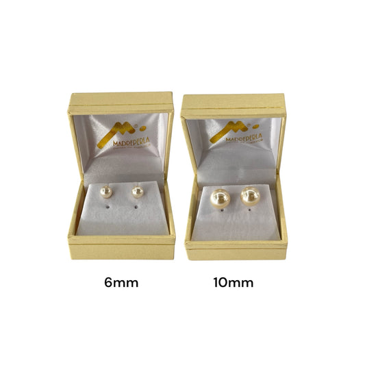 Set Aros Perlas Mallorca Pegados 6mm y 10mm