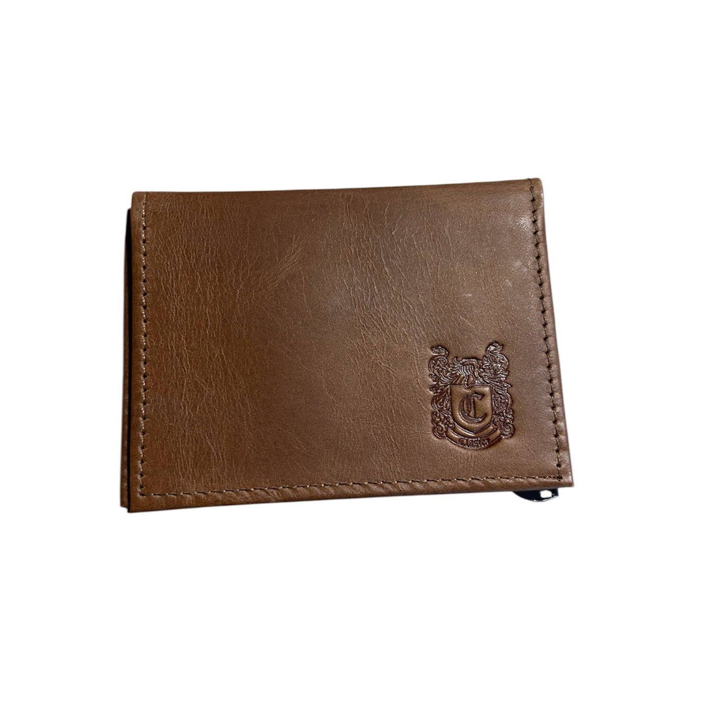Tarjetero Unisex de Cuero Café - Colombiano